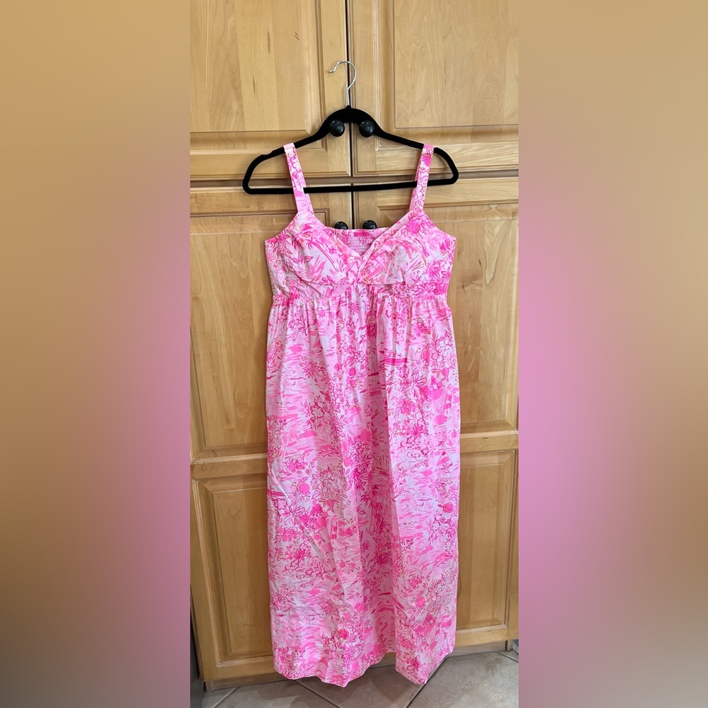 Lilly Pulitzer Azora Cotton Midi Dress